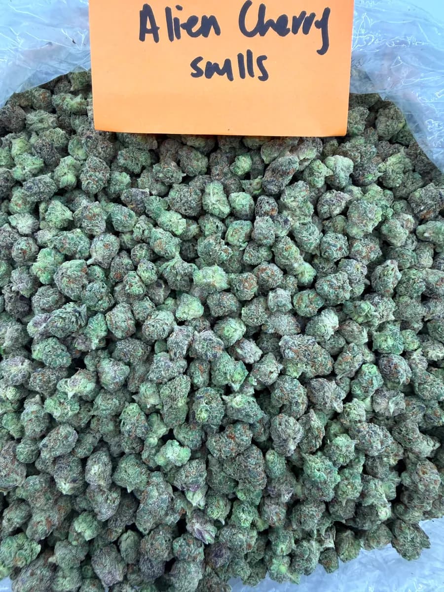 Alien Cherry Smalls wholesale hemp flower